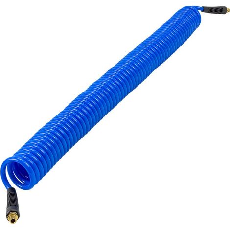 Manguera espiral de PU de 8 mm x 12 mm x 15 m 1/4"