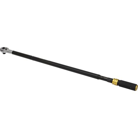 Sealey STW907B Premier Black Torque Wrench Micrometer 3/4""Sq Drive Calibrated 160-800Nm