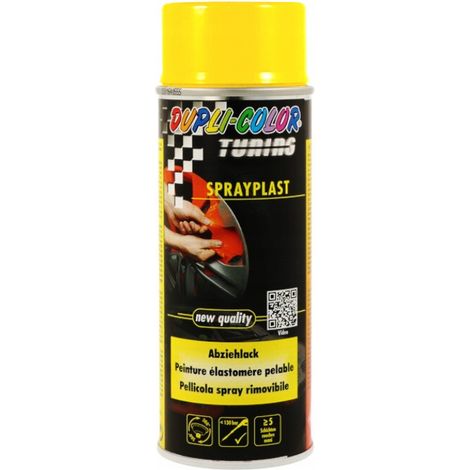 Motip Gummifolienspray Sprayplast gelb fluoreszierend 400 ml (1/2)
