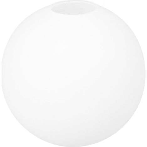 Globe Abat-Jour Verre Givré 10 CM Diamètre, Ouverture 3 CM, Lampe Chevet Lustre, Accessoire Remplacement (1/5)