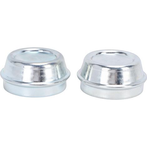Capuchon anti-poussière de moyeu de remorque de 48mm, 2 pièces, couvercle de graisse de roue en acier galvanisé de remplacement pour Alko (1/5)