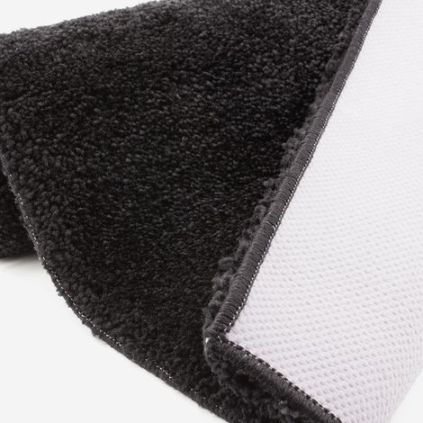 BATHBAZAAR - Tapis de bain noir haut de gamme 2500g/m² - Dolce