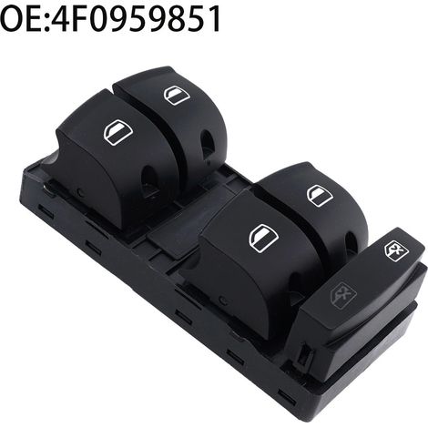 The reference number 4F0959851 is suitable for push buttons for electric window regulators in Audi A3 vehicles manufactured between 2004 and 2011.--DTEKGAZ (1/4)