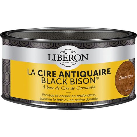 LIBERON - Cire Black bison 500cc chêne foncé