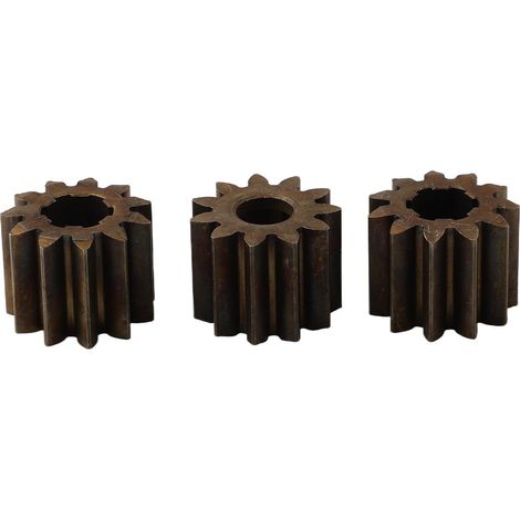 Lot de 3 pignons de direction - Métal robuste - Réf GX20053 - Pour tracteurs tondeuses séries L LA D X - Pièce de rechange durable (1/5)