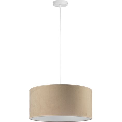 Lampada Tornado BAD1, velluto cappuccino (1/5)