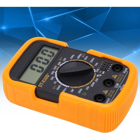 Multimètre numérique portable DT-830D+ avec réglage manuel (1/5)