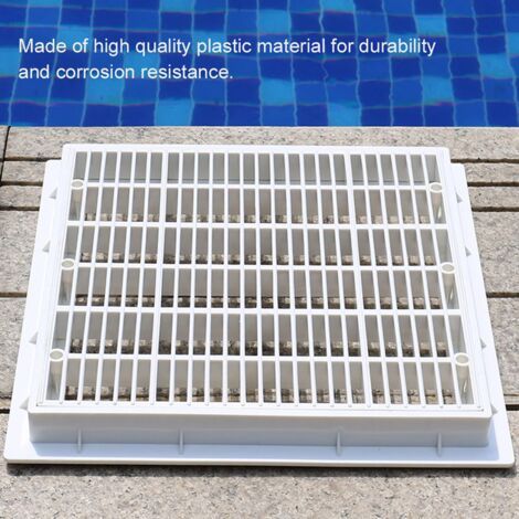 Copertura per Scolo Principale Piscina, Materiale Plastico Duraturo, Buona Drenaggio, Installazione Facile, Adatto a Vari Tipi di Piscine-AUTRES (1/4)