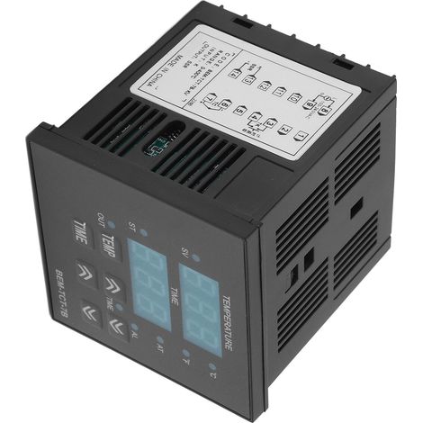 BERM Digitalthermostat für Heizpressen, Temperaturregler mit integriertem Display, 100–240 V (1/5)