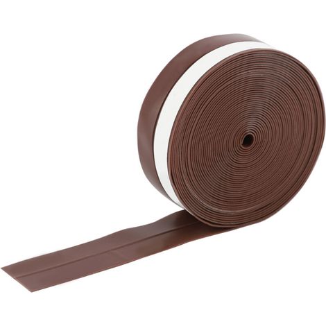 Selbstklebendes, staubdichtes Dichtungsband für Türen und Fenster, 5 m, 25 mm (braun)
