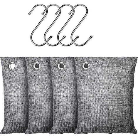 Absorbeur d'odeurs au charbon actif, avec éliminateur d'odeurs naturel Hooks-- (1/5)