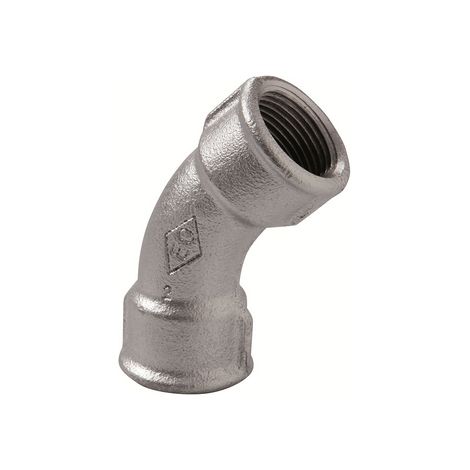 CURVA LUNGA FF 45  ° ZINCATA- 11/4- ATUSA- pezzi 1