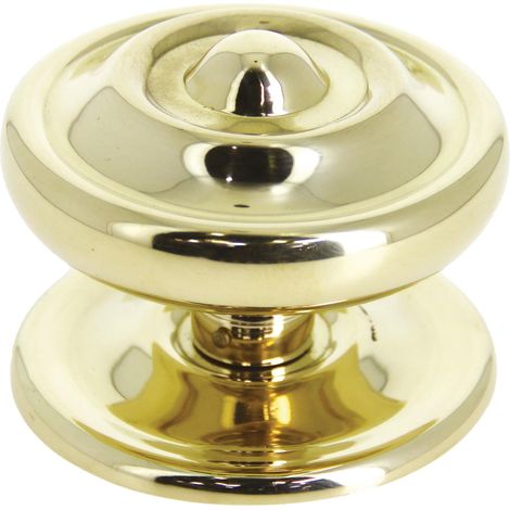 Pomo Select Bouton 146 de latón pulido 60 mm diámetro