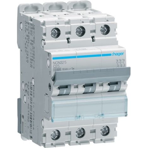 Interruptor Hager ncn325 3 polos 25 A 400 V