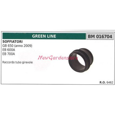 Conector de manguera soplador GB 650 600A 700A GREENLINE 016704