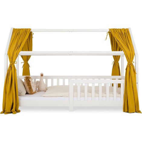 Rideau de lit NENA Jaune (1/5)