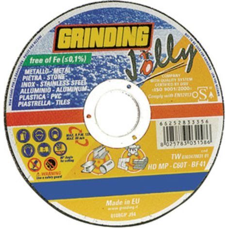 GRINDING JOLLY DISCO UNIV PIANO 230X1,9 HDMP- SAINT GOBAIN ABRASIVI- 25,0 pz