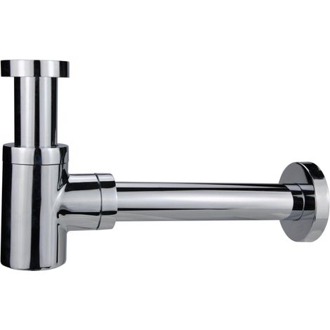 FugaFlow Efficiente Sobrado Siphon bas Chrome (1/4)