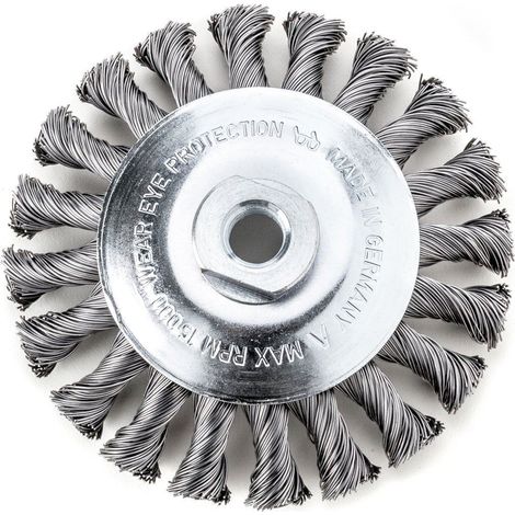 High-Quality Steel Wire Cone Brush 471257 by Lessmann (1/5)
