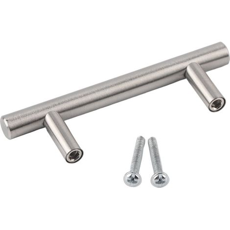 Poignée de tirage en acier inoxydable 100 mm pour meuble de cuisine (1/5)