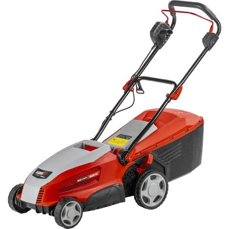 Tondeuse électrique Largeur de Coupe 360 mm Tous Types d'herbe Sac de ramassage 40 l 1600 W Coupe 20-70 mm Pliable Poids 15,5 kg avec poignée Ergonomique (1/5)