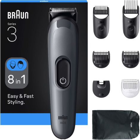 Series 3 All-In-One Style Kit AIO3540 (grau, 8-in-1)