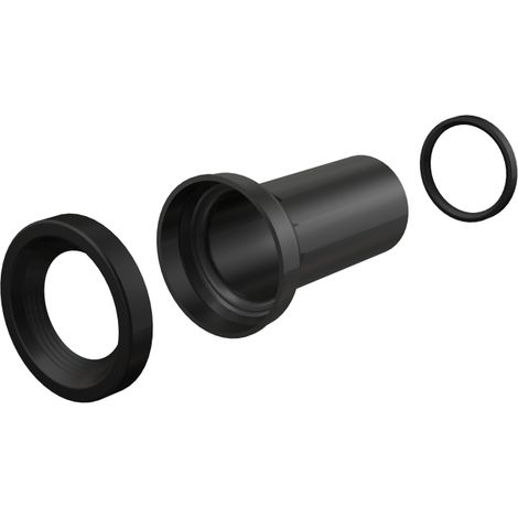 TUBO DE DESAGÜE DE POLIPROPILENO PARA INODORO Ø90 MM CON JUNTAS Y GARGANTA