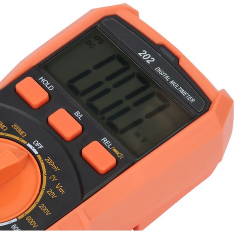 Hochpräzises digitales Multimeter der Ruoshui20-Serie, NCV 6000, automatische Zählung, AC/DC-Voltmeter mit Blitz-Hintergrundbeleuchtung und großem LCD-Bildschirm (Ruoshui203) (1/5)