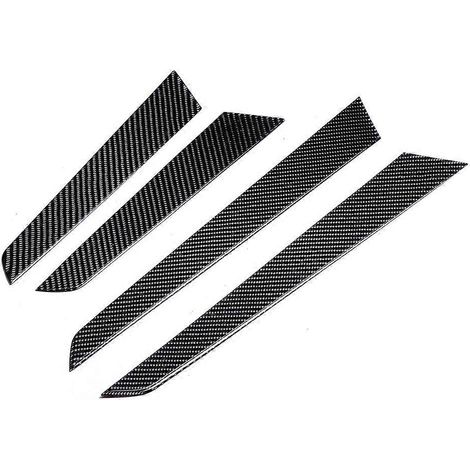4-teiliges Türverkleidungsset aus Echtcarbon, passend für Mercedes C-Klasse W204 (Baujahre 2007–2013) (1/5)