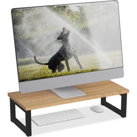 Supporto per monitor con contenitore - Design industriale