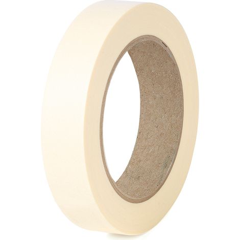 Ruban de masquage Papier crépon RS PRO, 19mm x 50m ( Prix pour 1 )