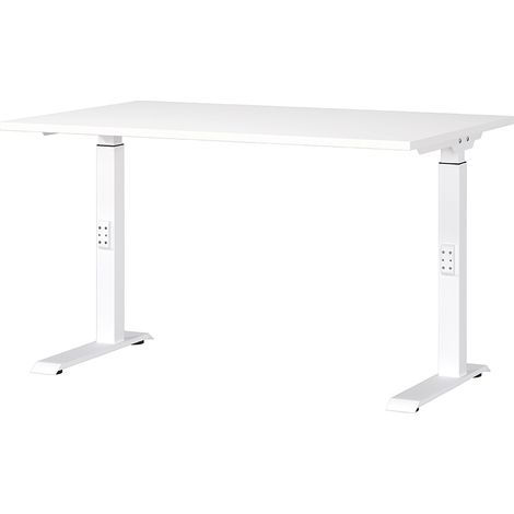 Schreibtisch 120cm, weiß, MEMPHIS-01 (1/5)