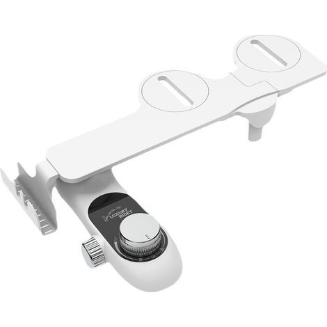 Accessoire de chasse d'eau avec filtre-Double buse - Convient aux abattants de toilettes intelligents (1/5)