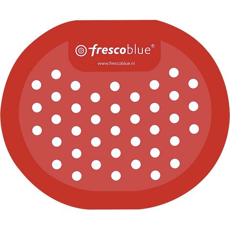 FRESCOBLUE Écran d'urinoir 168x140 mm, rouge (1/2)