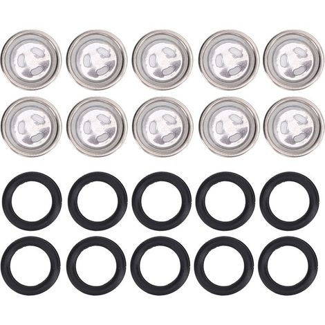Verre de vue de maître-cylindre de frein avec joint torique, fenêtre de moto pour ATV diamètre: 12mm/0,5 pouces, 10 pièces.. (1/5)