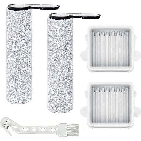 Brosse rotative accessoires pour aspirateur eau et poussière Roborock F25, F25 ACE, F25 RT, F25 LT, F25 ALT, F25 GT, F25 XT, F25 ACE Combo, F25 Combo :2brosses rotatives+2filtres+1brosse de nettoyage (1/5)