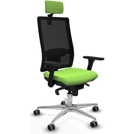 Piqueras y Crespo 3D086G2 Chaise de bureau pistache ergonomique (1/3)