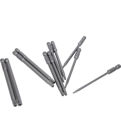 Ensemble de 11 embouts de tournevis pentalobes creux pour perceuse électrique, 75 mm (1/5)