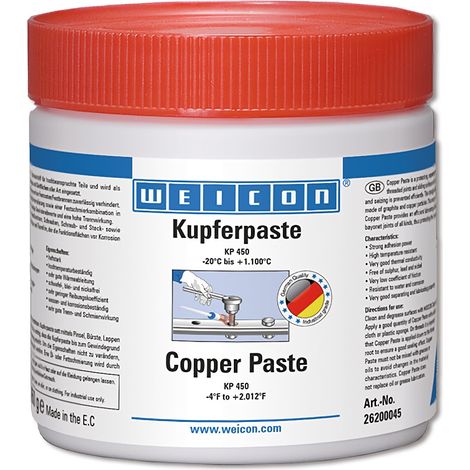 WEICON 10000950 (26200045) Kupferpaste KP 450, 450 g (1/2)
