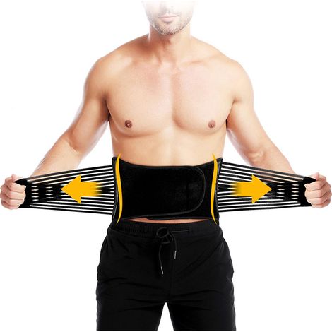 Lumbar Back Support Belt for Men Women Lightweight Breathable Lower Back Brace for Lower Back Pain R