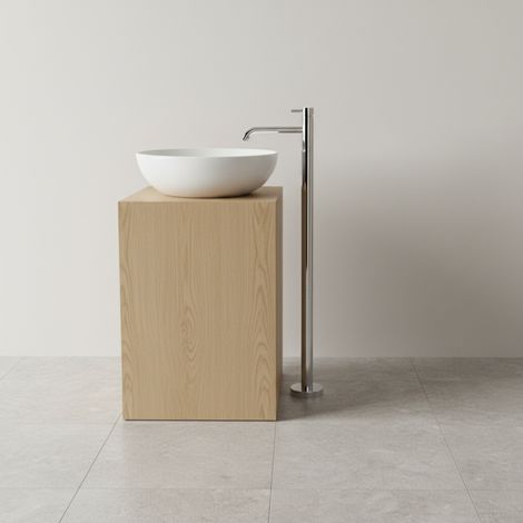 Miscelatore lavabo a pavimento Paffoni serie Jolly JLBOX031CR Cromato (1/4)
