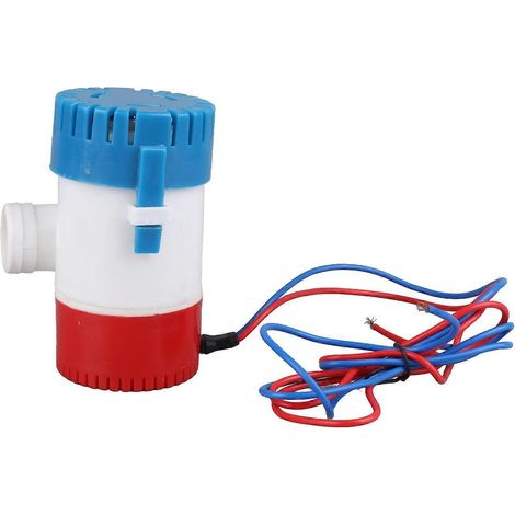 12V Gleichstrom-Bilgenpumpe, halbautomatische Tauch-Kreiselpumpe mit hohem Hub für Boote und Yachten