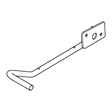 Guidon partie basse droite tondeuse à batterie Stiga