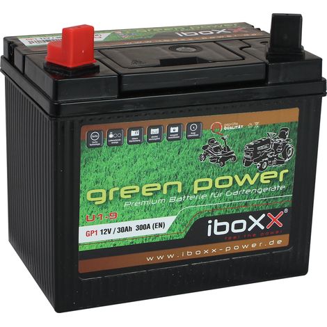 Premiumbatterie Gartenger. 12V 30Ah Kaltstart A (EN-Norm):300
