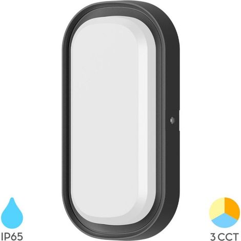 Applique extérieure LED 18W 3en1 IP65 Noir (1/5)