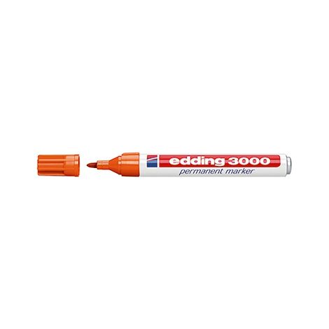 edding Permanentmarker 3000 4-3000006 1,5-3mm Rundspitze or (1/5)