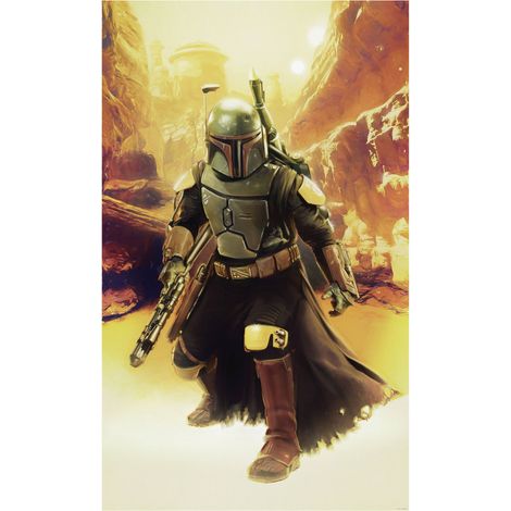 Komar Wandtapete - Star Wars Boba Fett Sneaking Up - 250 x 150 cm - Vlies (1/3)
