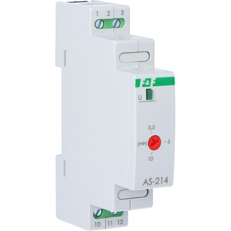 Interruptor de escalera AS-214 Un=24V, I=16A, 1 módulo (1/3)
