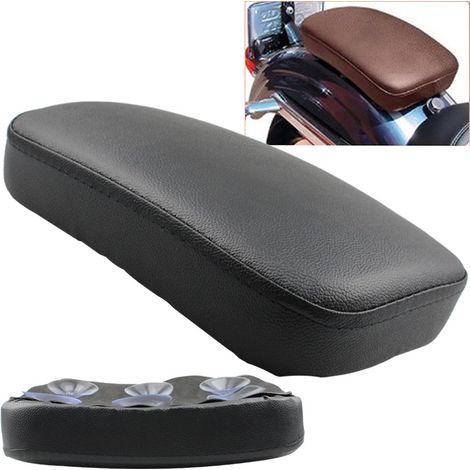 Coussin de selle arrière à ventouse pour moto Harley-Davidson 883 1200 48, coussin de selle rétro à retrait rapide.