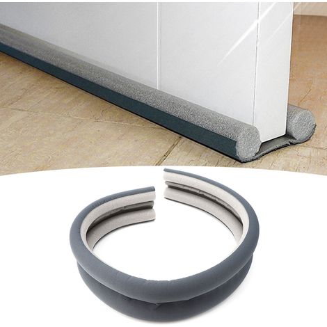 Bande d'étanchéité souple coupe-vent et anti-poussière pour bas de porte, bandes d'isolation phonique pour usage domestique (1/5)